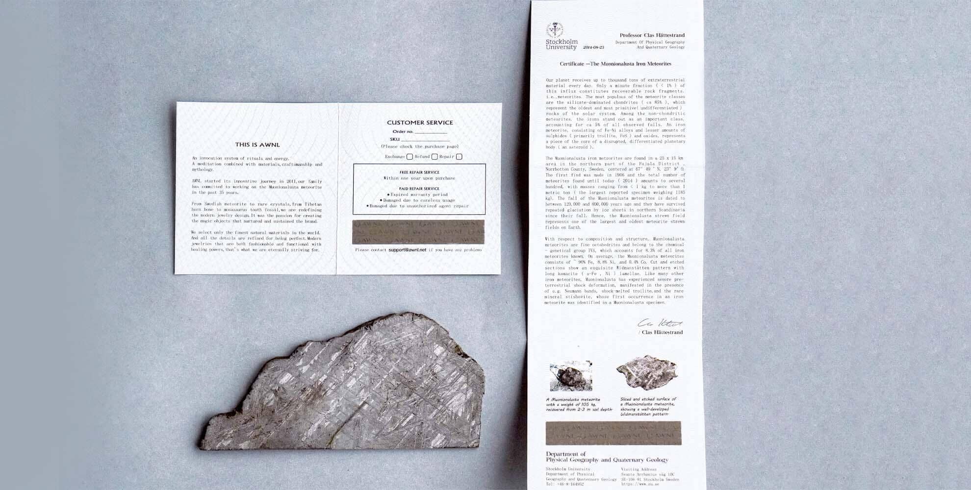 どこで良質な本物の隕石ジュリーが買えますか - ムオニオナルスタ隕石 - 天然石&隕石ジュエリーショップ - AWNL Japan